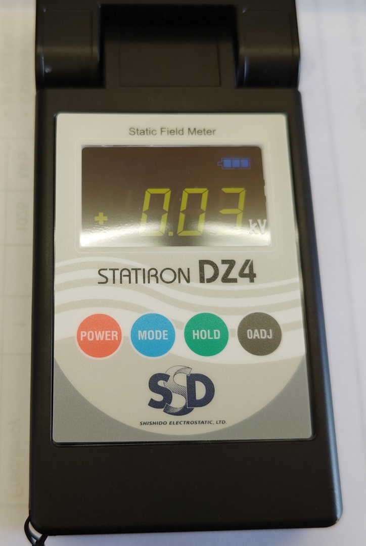 ジャンク 静電電位測定器 DZ1 (2012年くらいに購入)-