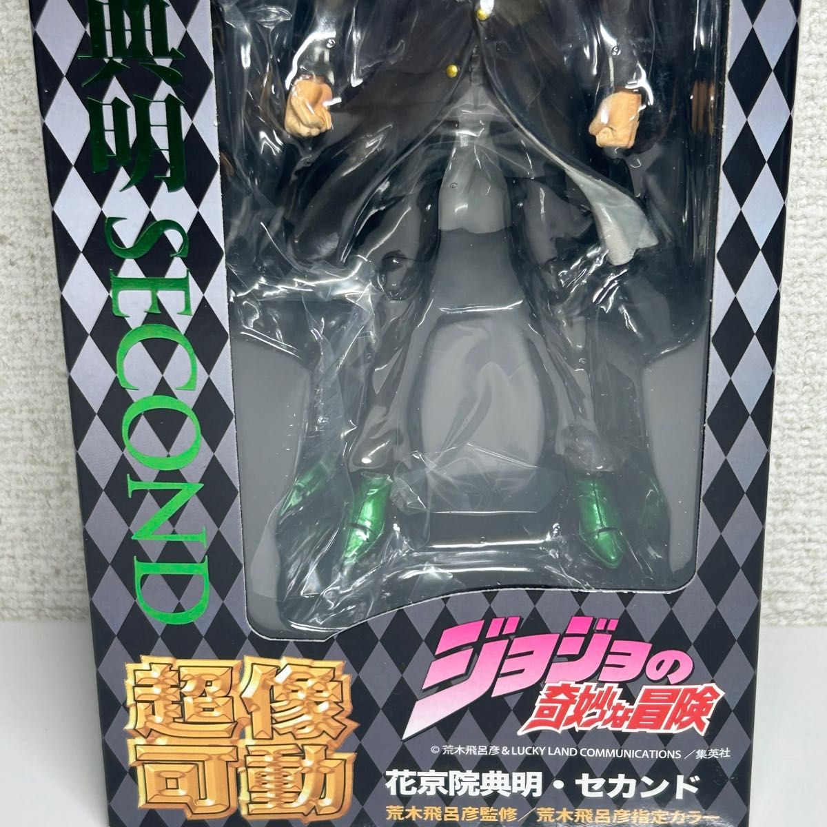 美品！未開封超像可動 ジョジョの奇妙な冒険 花京院典明 セカンド フィギュア JOJO 限定版 荒木飛呂彦