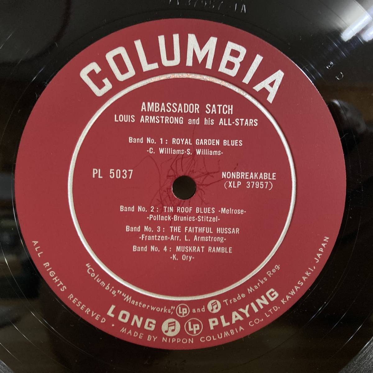 X7■【国内盤/LP】Louis Armstrong And His All-Stars ルイ・アームストロング / Ambassador Satch ● Columbia / PL 5037 231023_画像6