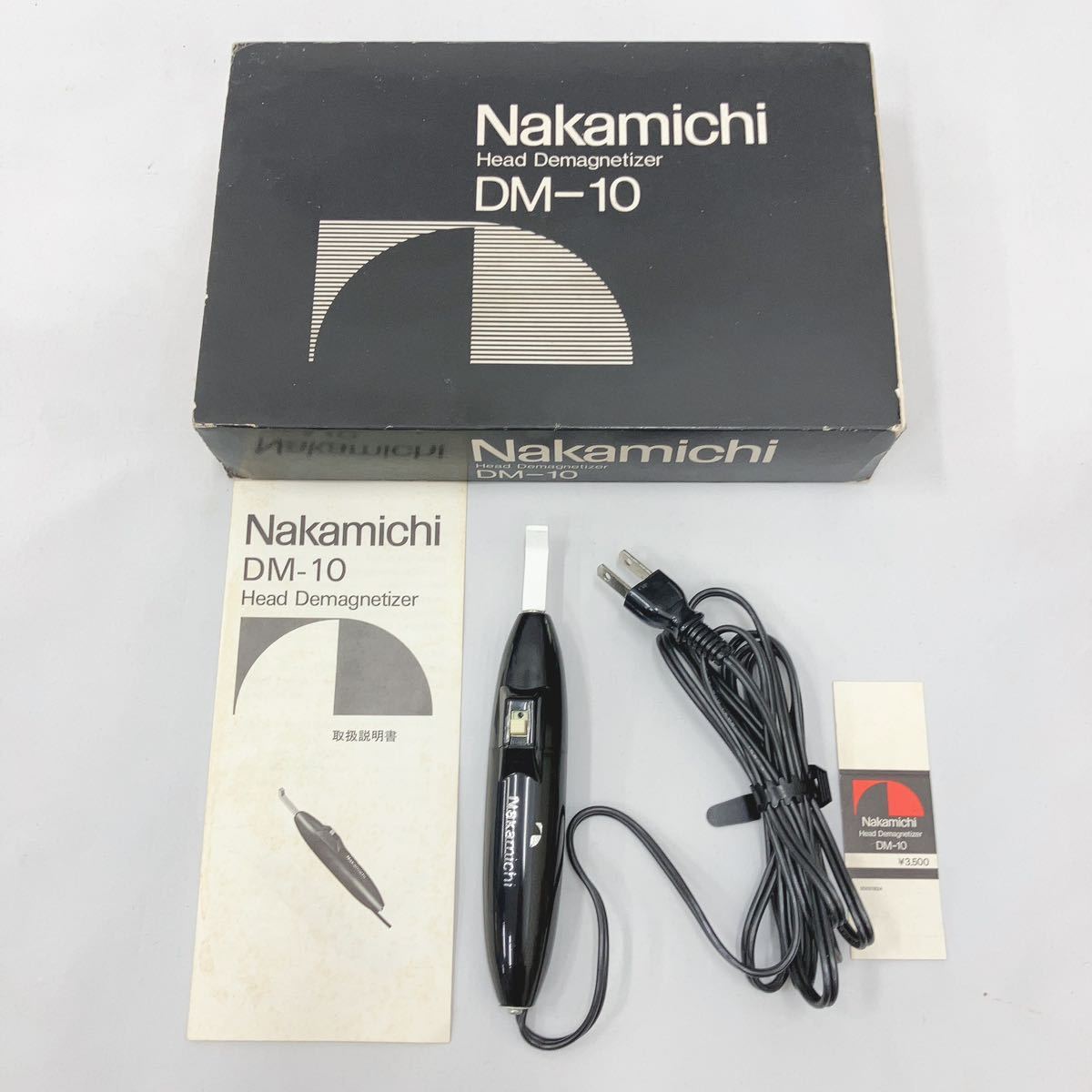 Yahoo!オークション - Nakamichi ヘッド消磁器 DM-10 ヘッド Yahoo!オークション - Nakamichi ヘッド消磁器 DM-10 ヘッド