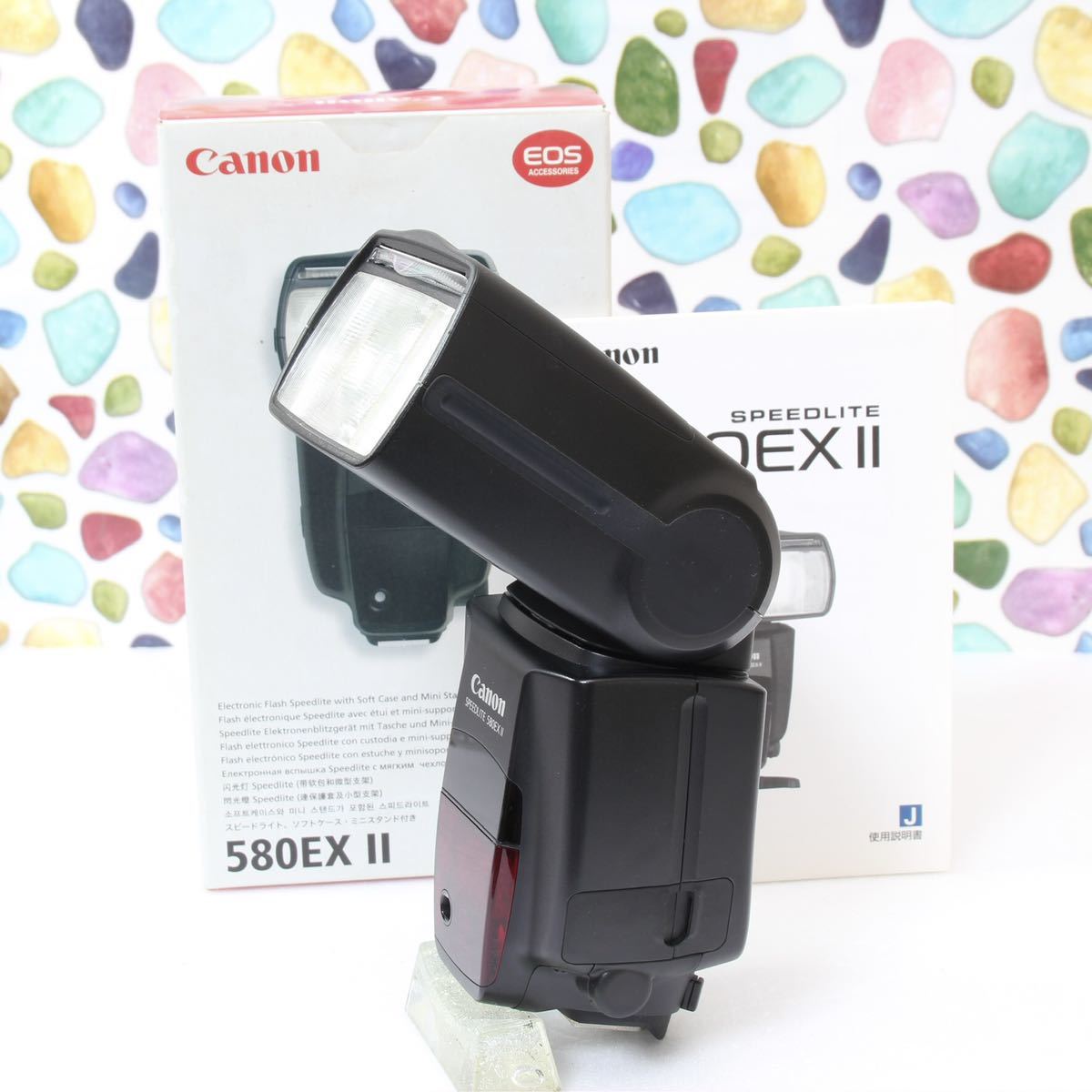 Canon キャノン SPEEDLIGHT 580EX II 扱いやすい本格ストロボ-