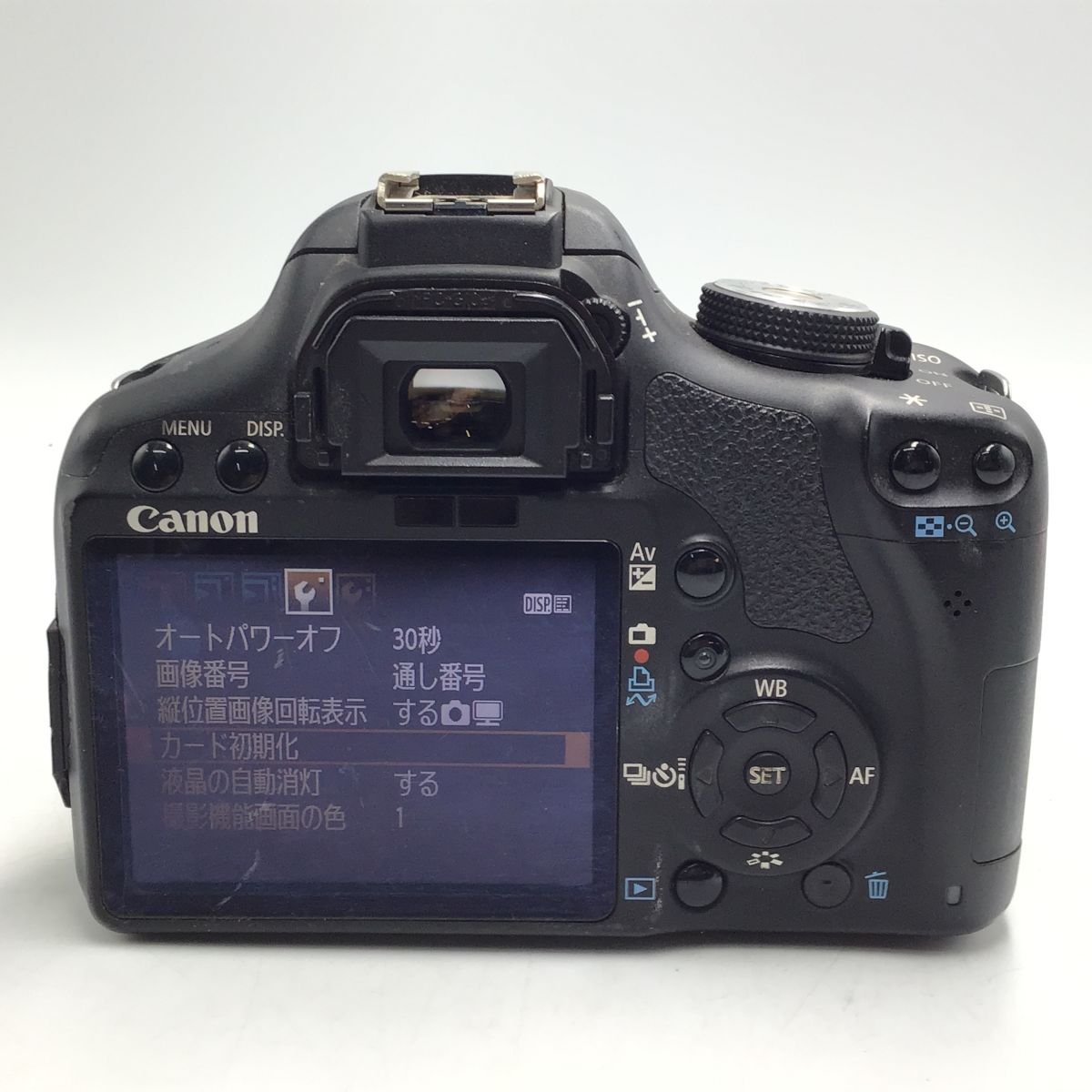 カメラ Canon EOS Kiss X3 / EF-S 18-55mm F3.5-5.6 IS デジタル一眼レフ セット品 現状品 [1284HJ]_画像8