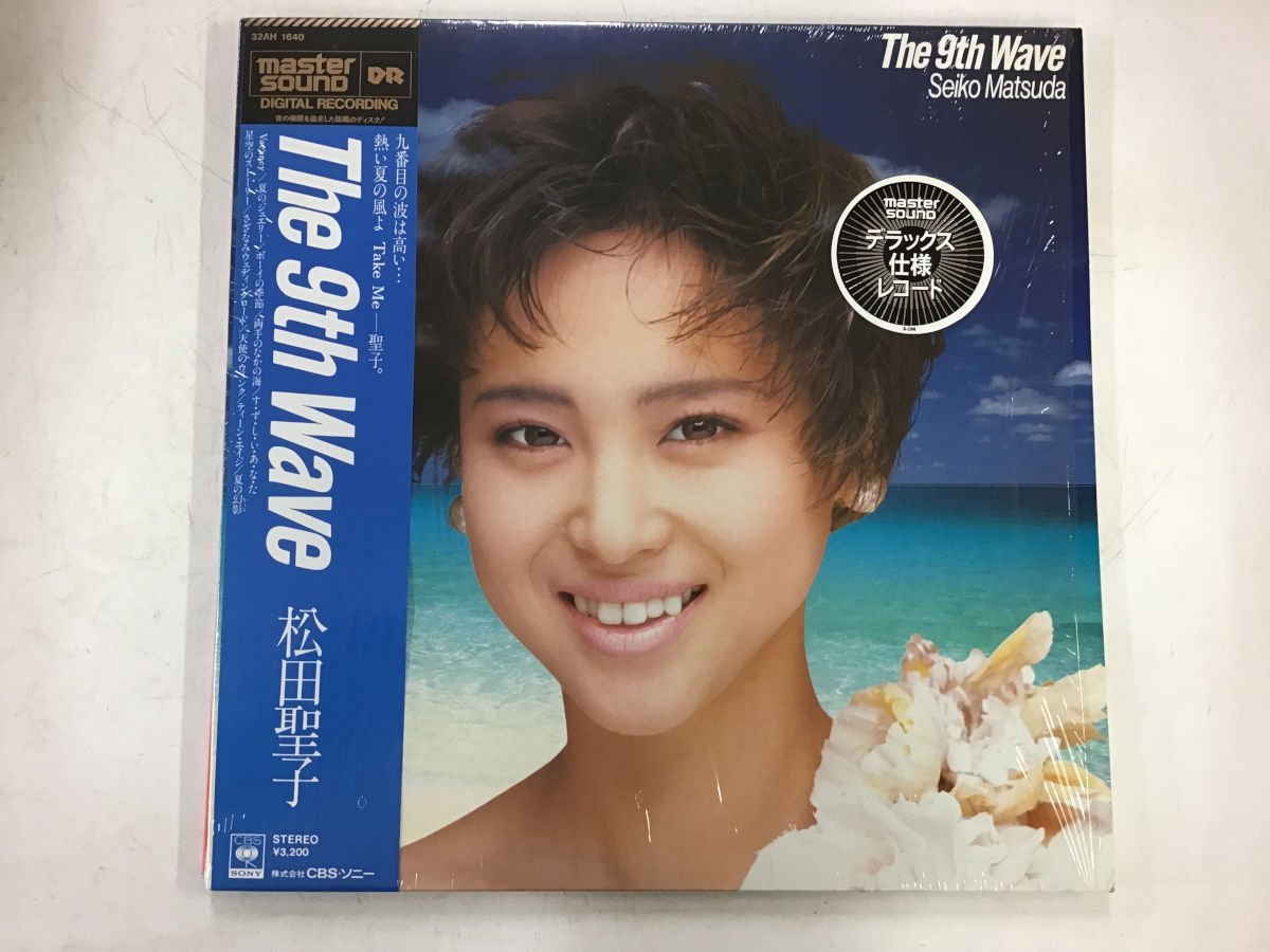 美品 LP / 松田聖子 / THE 9TH WAVE / MASTER SOUND/シュリンク/帯付