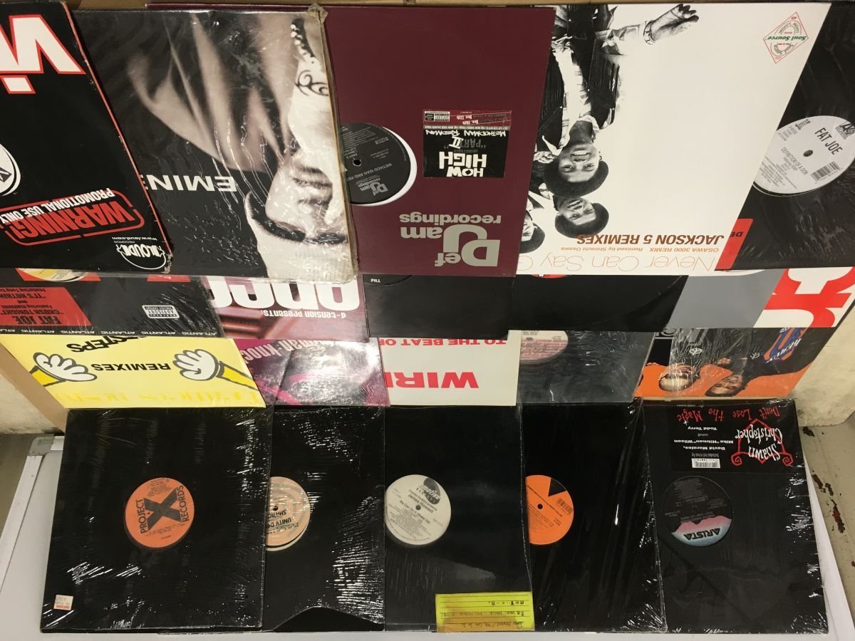 12inch テクノ ハウス HIPHOP R&B ダンスミュージック レコード まとめ