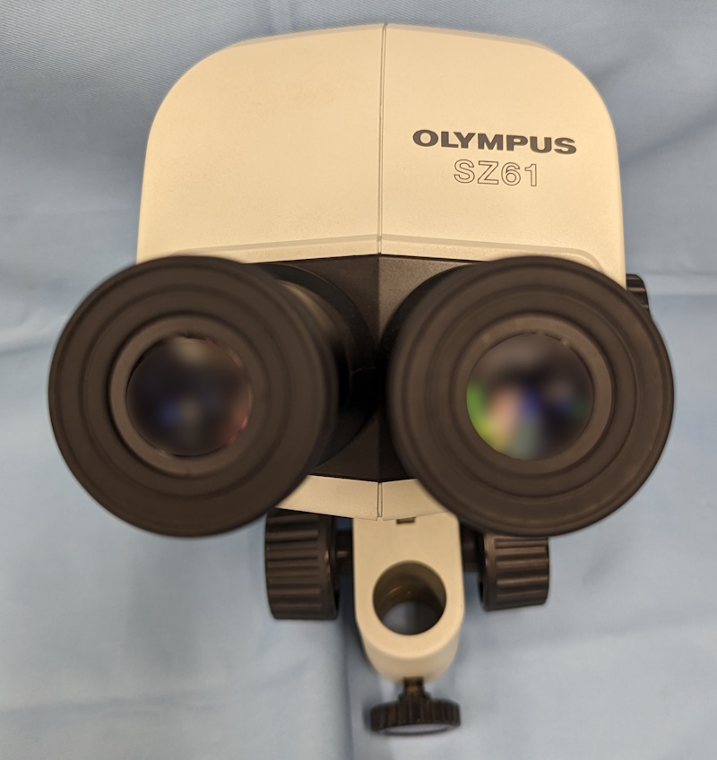 OLYMPUS オリンパス 実体顕微鏡 SZ61 接眼レンズ 対物補助レンズ 110AL 0.5× 200 WD200 フォーカスマウント SZ2-STB3_画像4