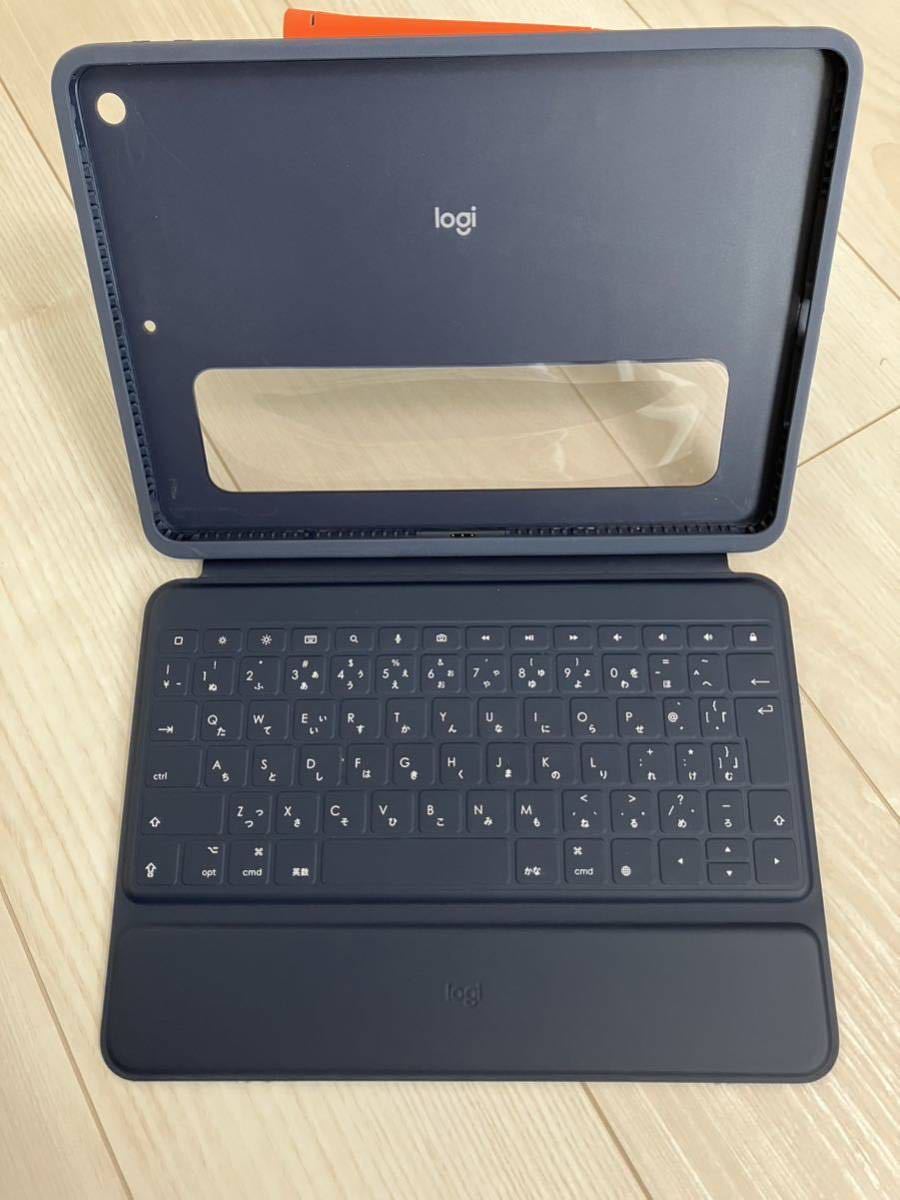  【値下げ】ロジクール iK1054RE キーボード一体型ケース [RUGGED COMBO 3 for iPad 10.2インチ 2021年/2020年/2019年モデル用 ］_画像1