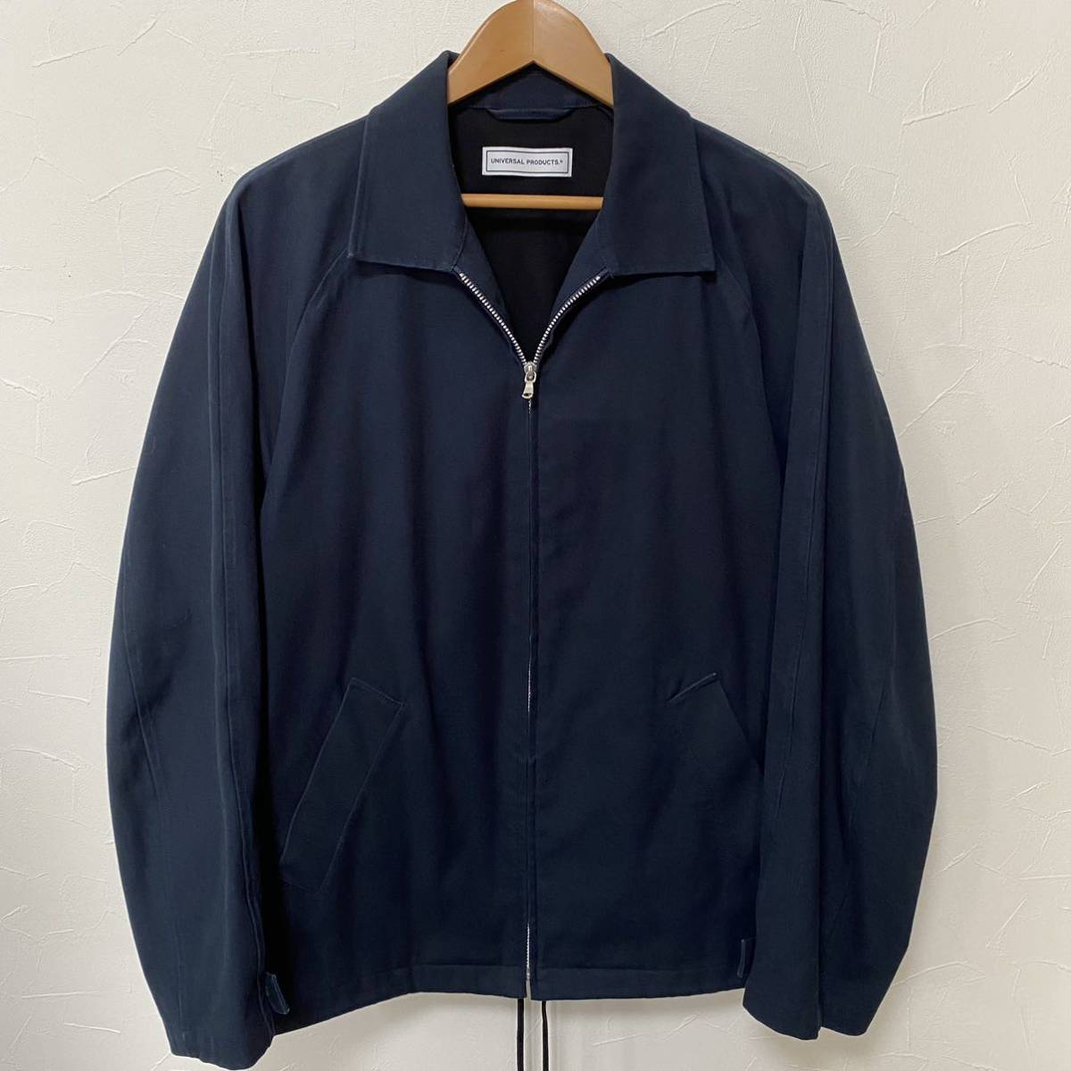 universal products 1LDK COTTON ZIP BLOUSON ブルゾン　ジャケット　ネイビー　3 L_画像1