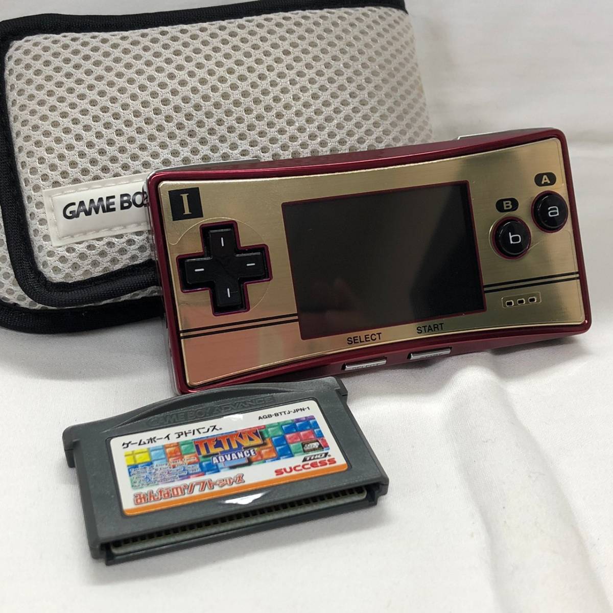 ゲームボーイミクロ ファミコンカラー GAMEBOY micro 本体-