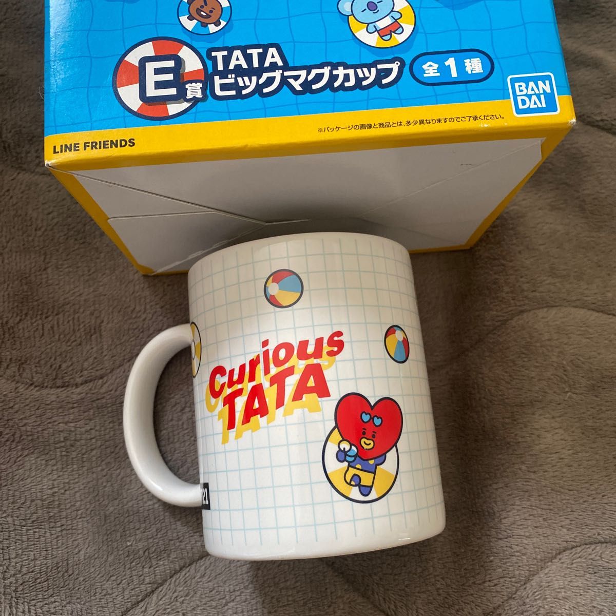 1番くじ BTS bt21 TATA マグカップ テテ V テヒョン タタ 一番くじ マグカップ 防弾少年団