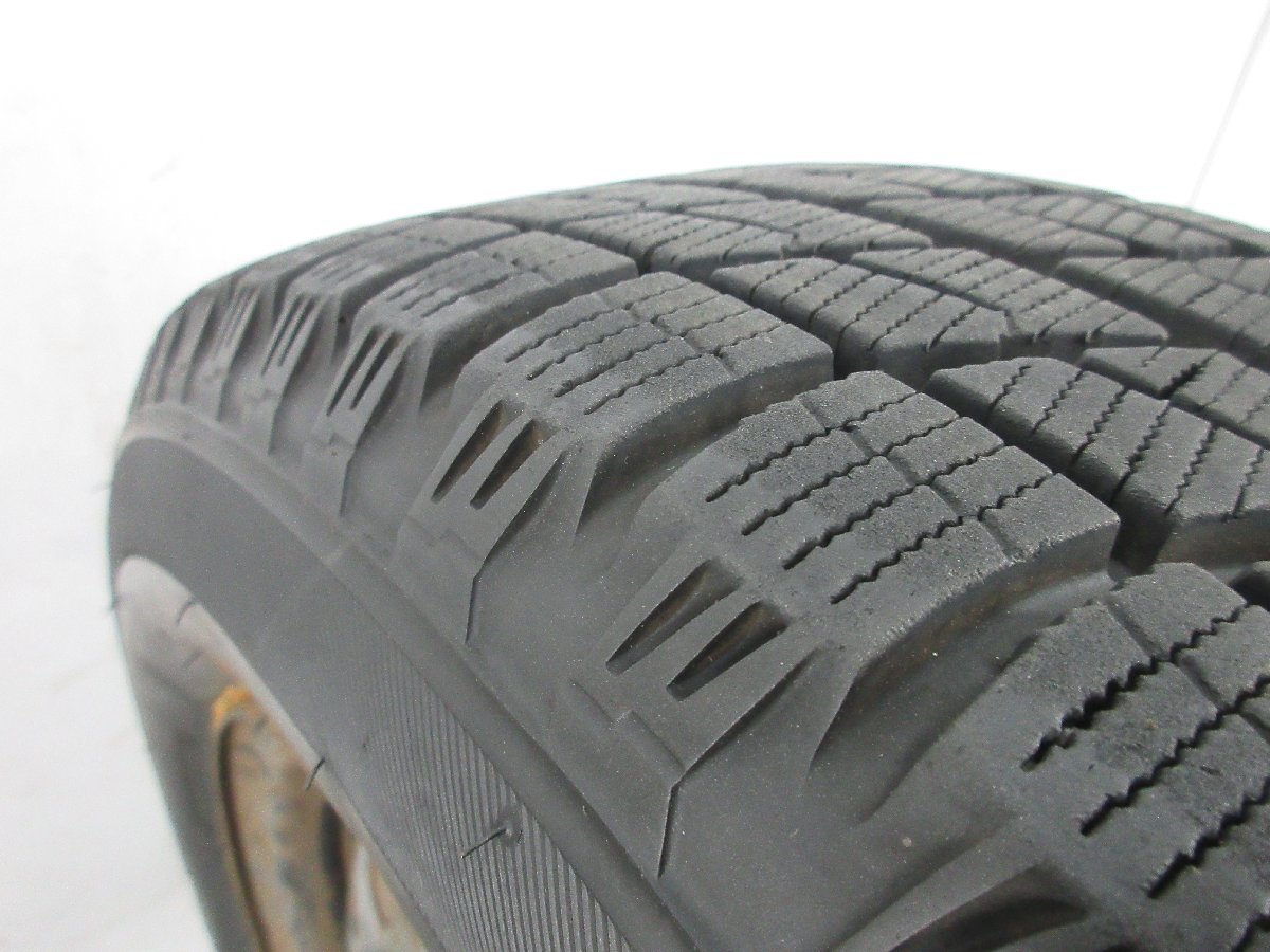 ■中古タイヤホイール■　TOPY 14インチ 5J +40 4H 100 ICE ESPORTE 175/65R14 82Q ST スチール フィット 激安 送料無料 K6_トレッドキズ