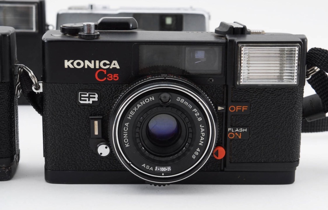 ★訳あり大特価★ コニカ KONICA C35 EF ×2個 /EFD /EYE 2 ★4個まとめ★ #084 ##50322 #0804_画像5