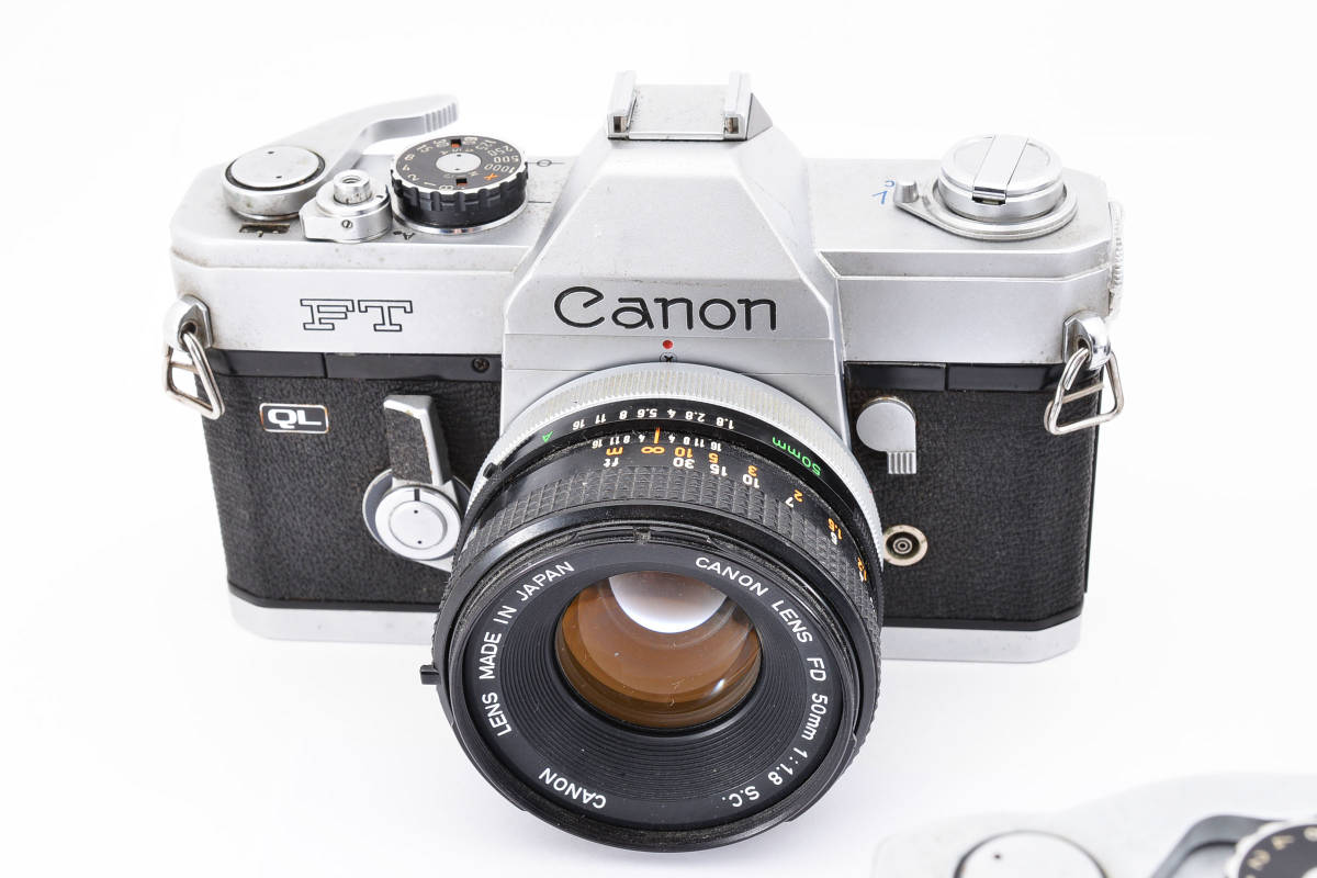 ★訳あり特上品★ キャノン CANON FT QL ×3個 + FD 50mm F1.8 /NEW FD 35-70mm /FL 50mm F1.8 ★3セットまとめ★ #0804 #100337 #0808_画像2