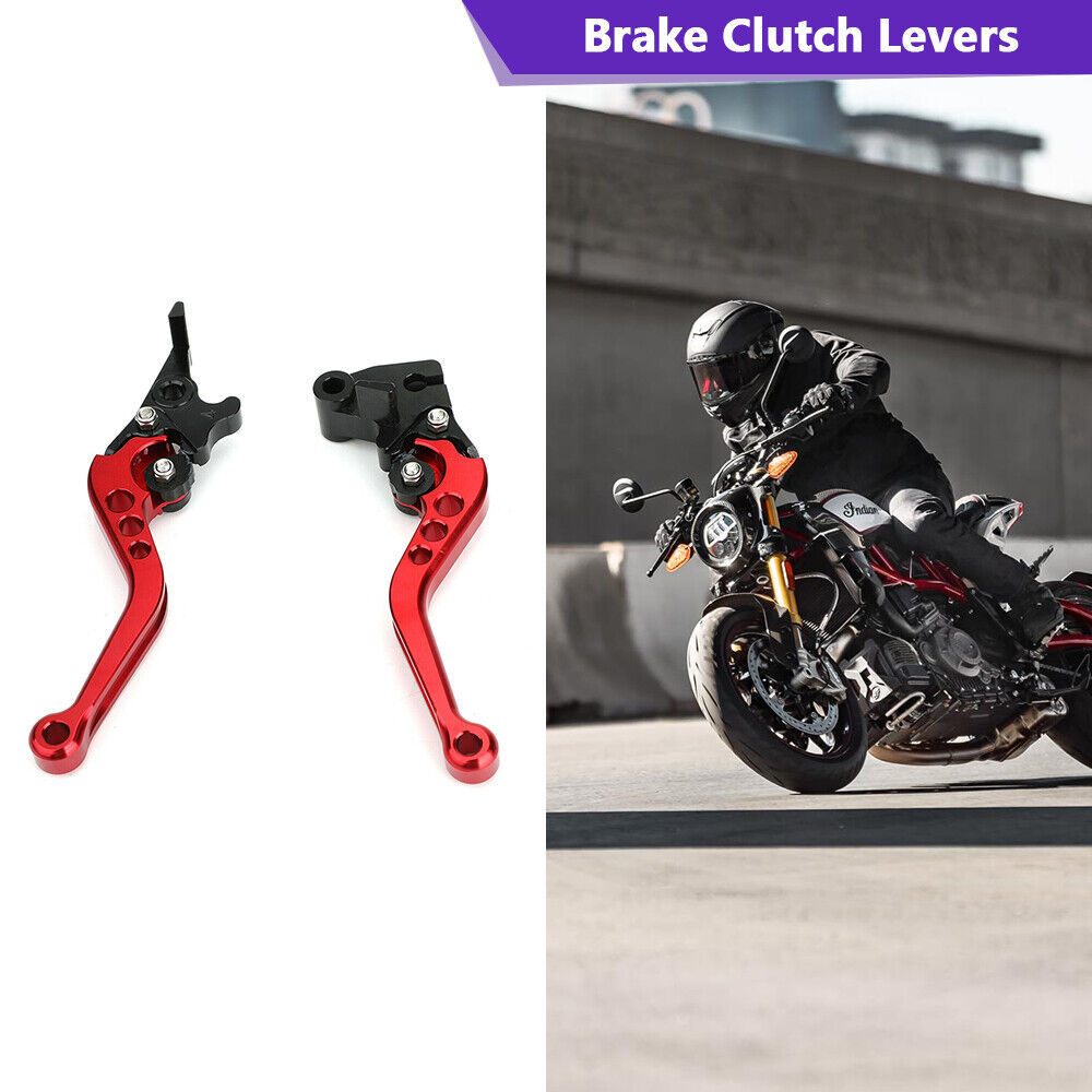 Short Clutch Brake levers Red Aluminum Front Fits For Honda CBR929RR 2000-2001 海外 即決