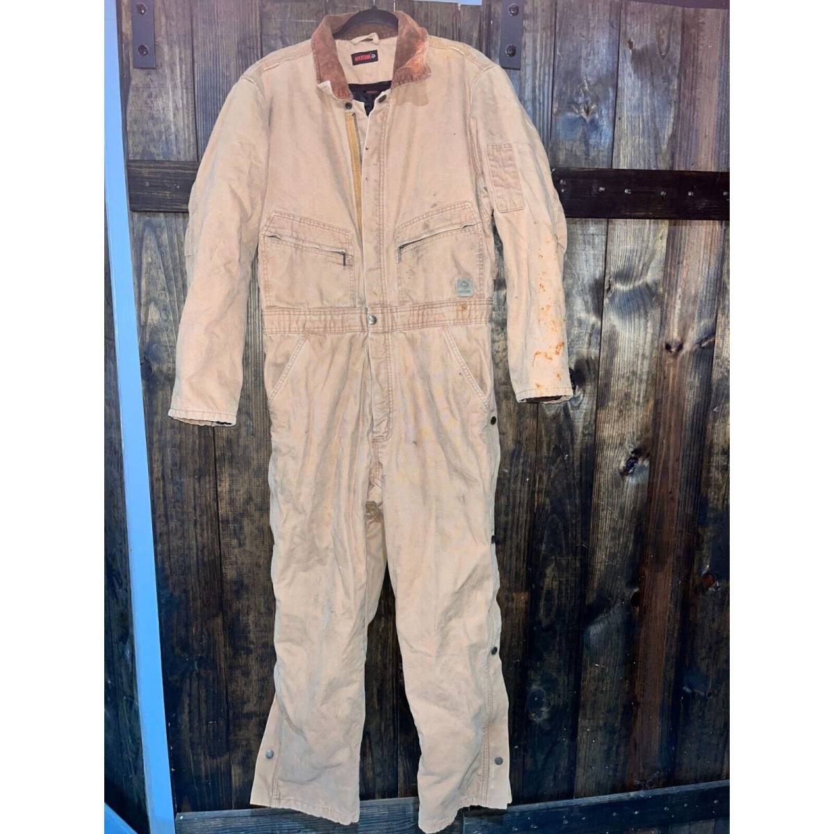 Wolverine Coveralls Well Worn Size Med Pre-Owned 海外 即決