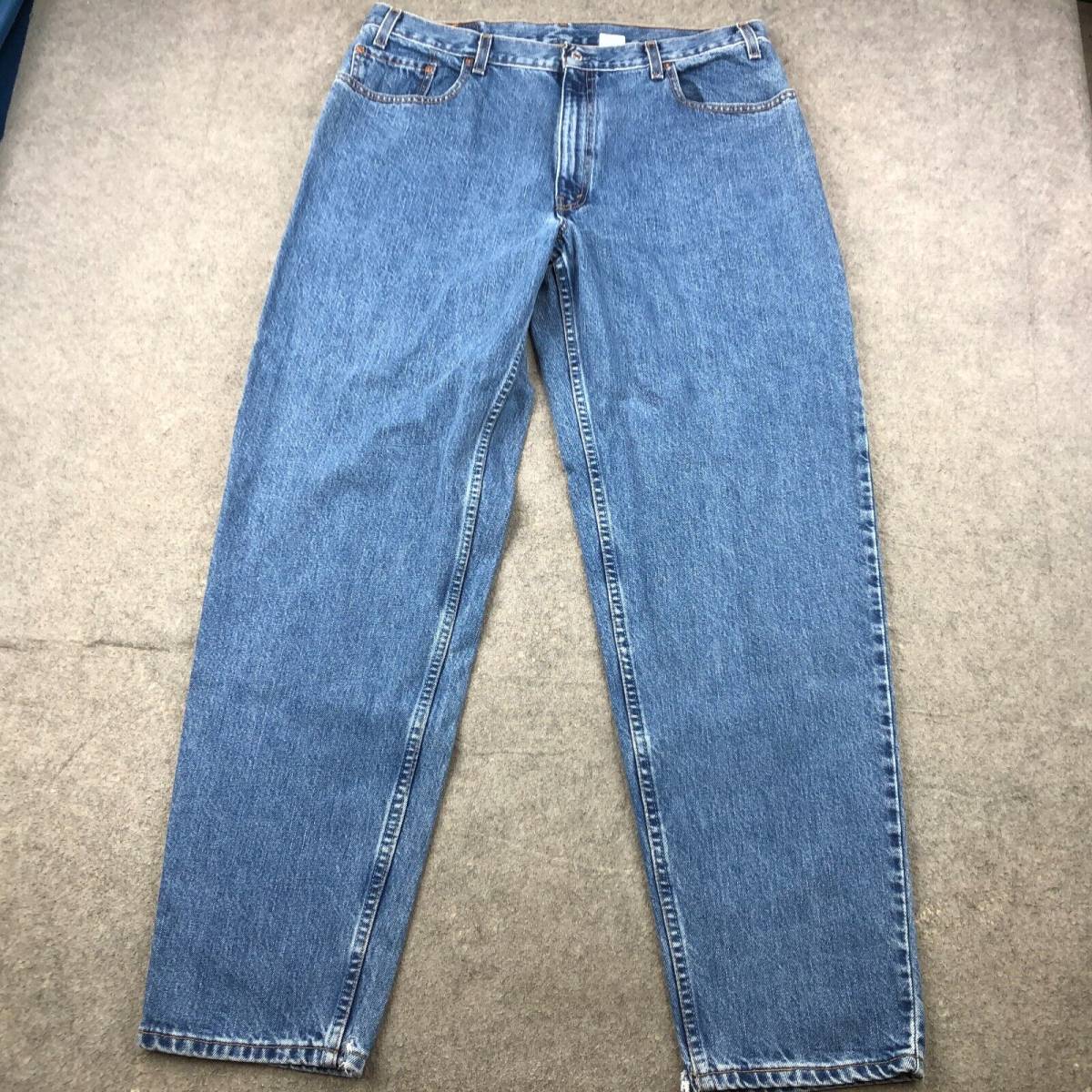 Vintage Levis 560 Jeans Mens 38x34 Loose Fit Tapered Medium Wash Red Tab * 海外 即決