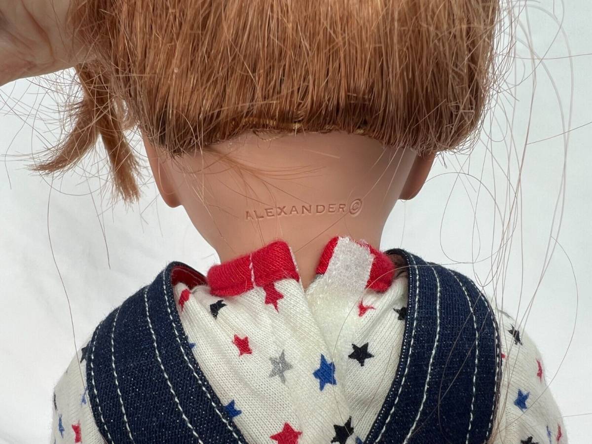 MADAME ALEXANDER 14 Hannah Doll Auburn Hair Green Eyes Tommy Girl