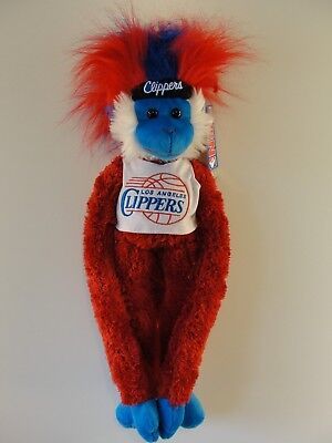 Los Angeles Clippers NBA Fuzzhead Monkey Stuffed Animal 海外