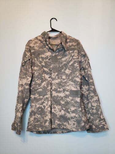 US Military Mens S Digital Camo ARMY ACU Fatigue Combat Shirt