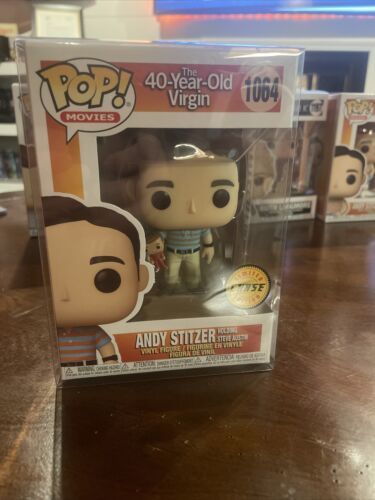 Funko Pop! Vinyl: Andy holding Steve Austin (Chase) #1064 海外 即決-