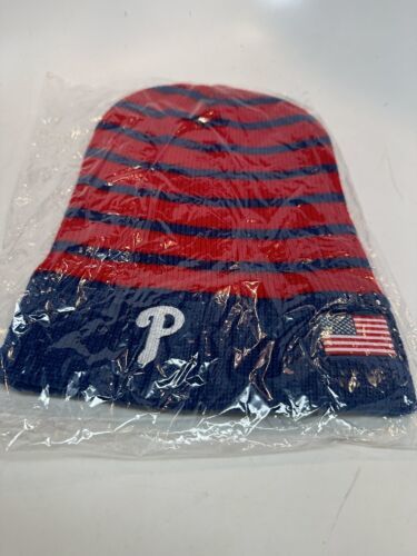Philadephia Phillies Adult Red Cap， Hat， Beanie 海外 即決