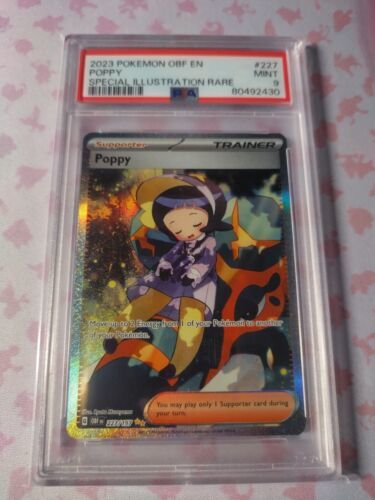 Pokémon TCG: Poppy 227/197 Obsidian Flames Illustration Rare Holo Full Art