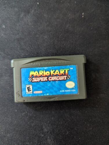 Mario Kart: Super Circuit (Game Boy Advance， GBA) Authentic. Cartridge Only. 海外 即決