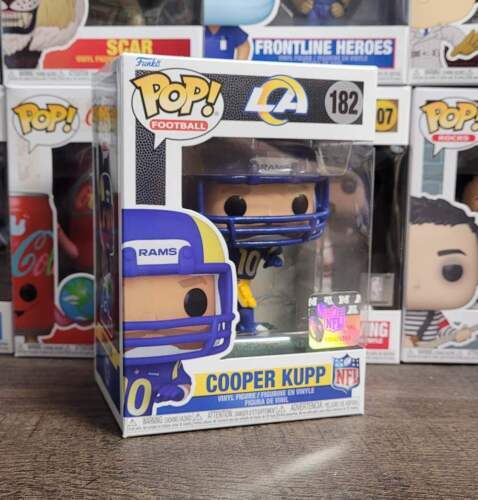 Cooper Kupp #182 - Rams Funko Pop! Football 海外 即決-