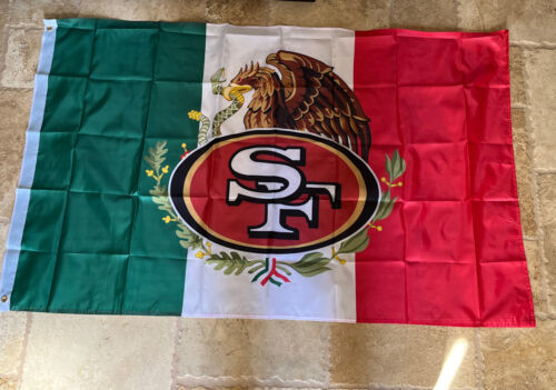 San Francisco 49ers Familia Flag 3x5 Banner 3 X 5 Football New