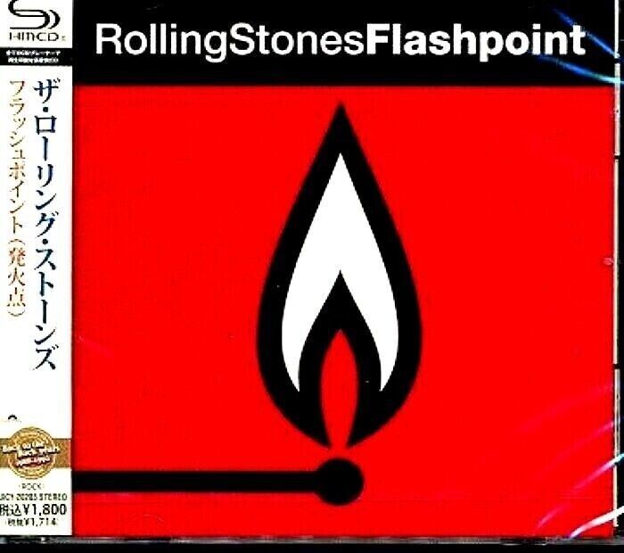 THE ROLLING STONES FLASHPOINT JAPAN 2011 RMST SHM AUDIOPHILE CD