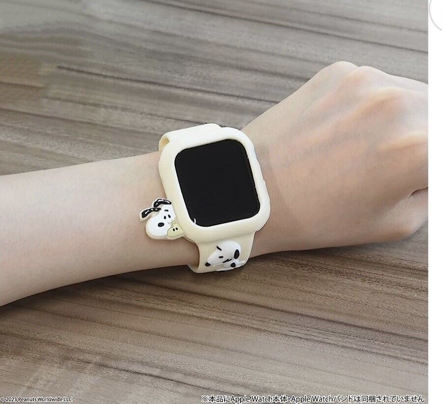 Snoopy Peanuts Apple Watch Silicone Face Cover Fits 41/40 series 7