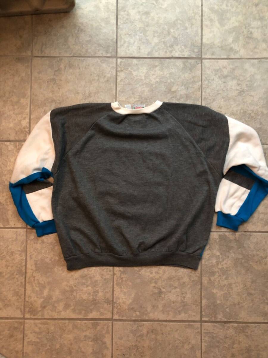 Vintage 80s 90s Whitewater On The River McGregor Crewneck Kayak XL