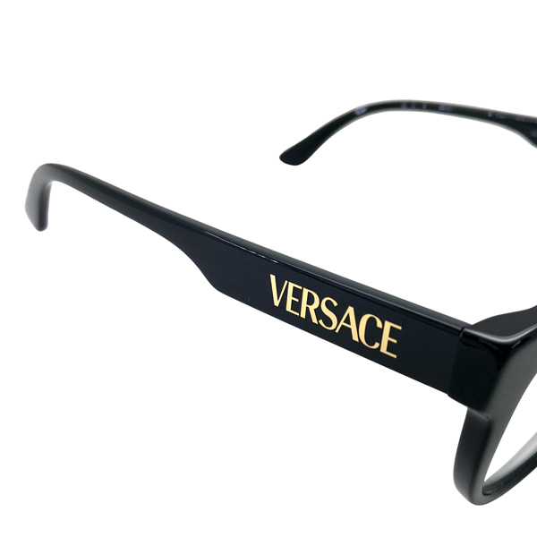 VERSACE メガネフレーム ブランド ヴェルサーチェ ベルサーチ ブラック 眼鏡 0VE-3317-GB1_画像4