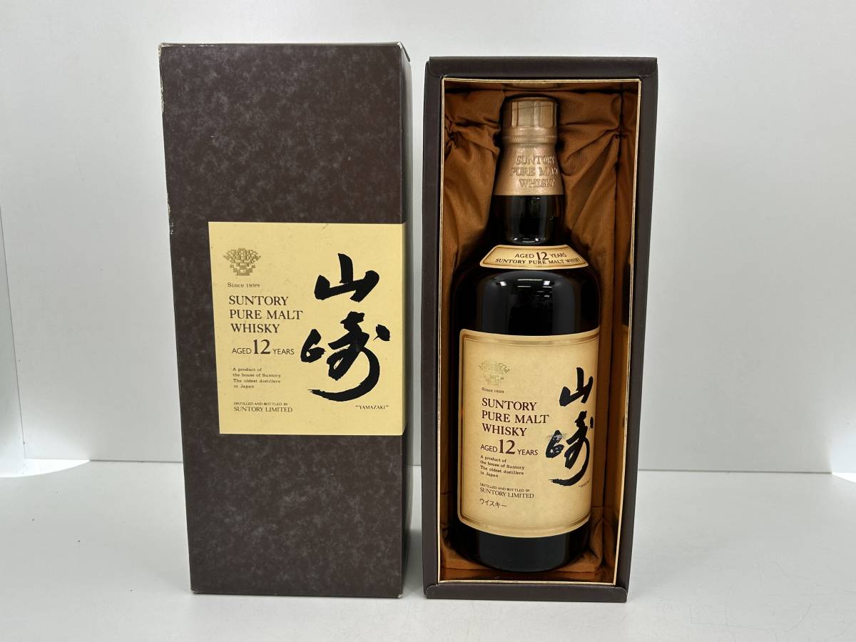 0510-40 0737【1円スタート】 サントリー SUNTORY 山崎 YAMAZAKI 12年