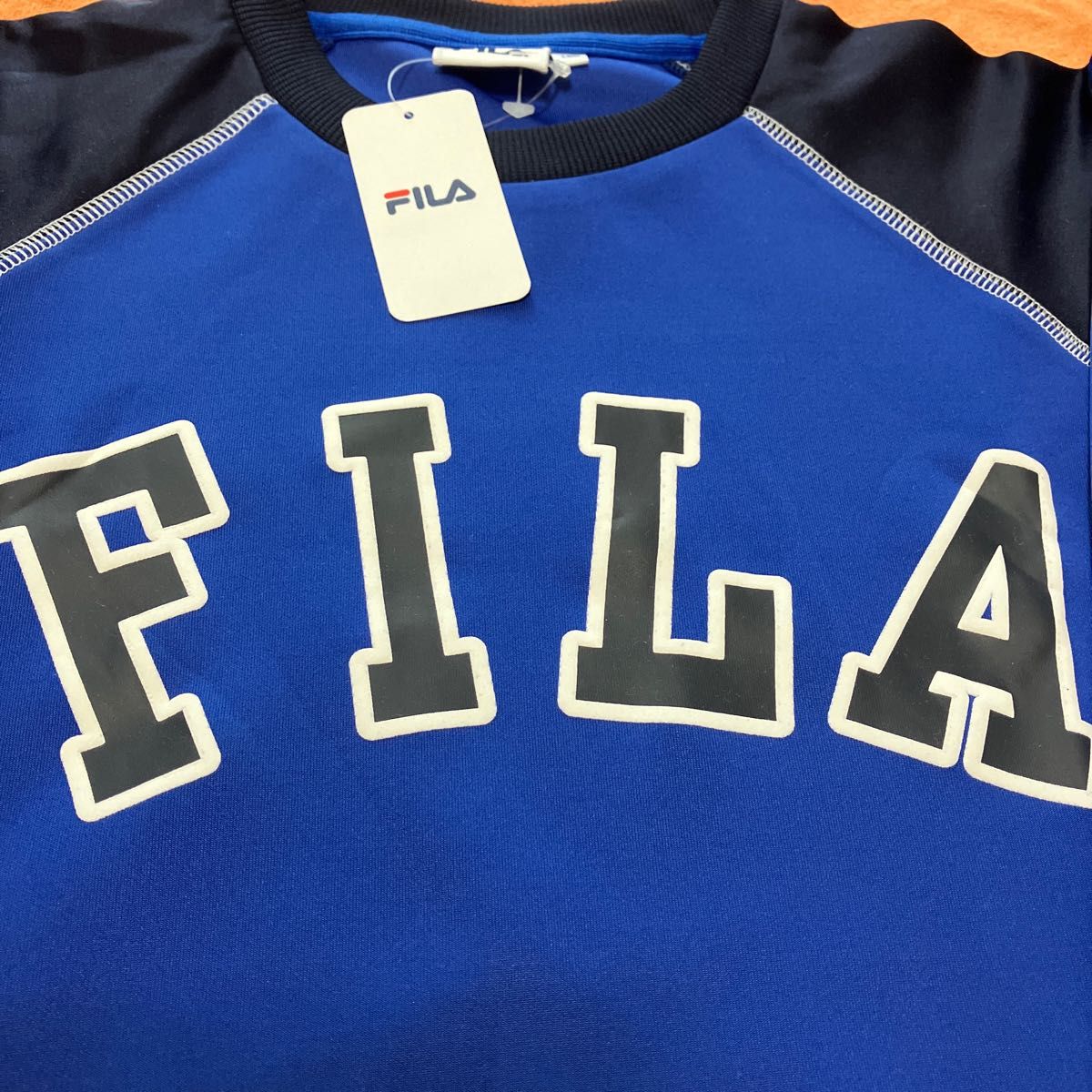 【タグ付！未使用】FILA トップス　トレーナー　150cm ジャージ素材　ドジャースブルー