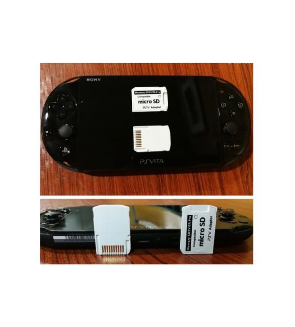 送料無料…PlayStation Vita メモリーカード変換アダプター Ver.5.0 ゲームカード型 microSDカードをVitaのメモリーカードに変換可能〈白〉の画像4