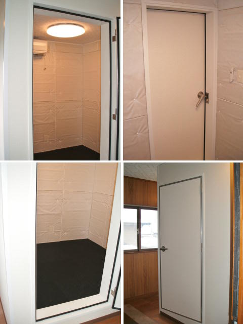 * soundproofing .* soundproofing Booth soundproofing performance :Dr-40 product 3 tatami type special price . hope. size . order made!! *