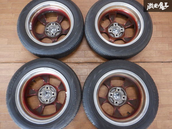 weds ziffer blatt ホイール 14インチ 5J +45 PCD100 4穴 塗装品
