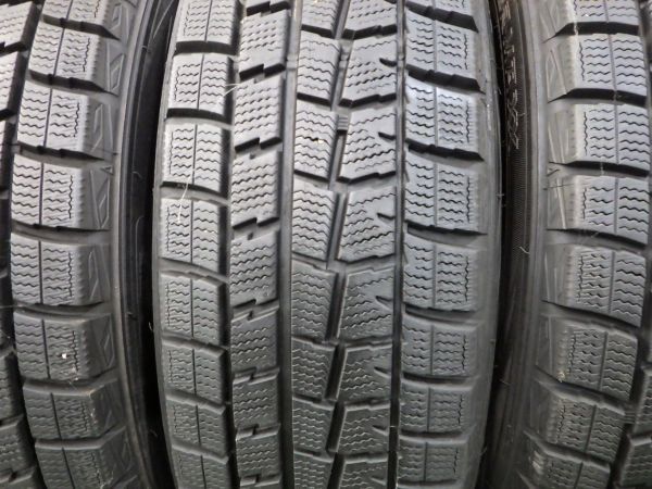 ダンロップ WINTER MAXX WM01 175/60R16 4本SET／2018年製8.5~9分山スタッドレス／中古 特筆すべき損傷はなし／本州四国九州4,500円_画像4