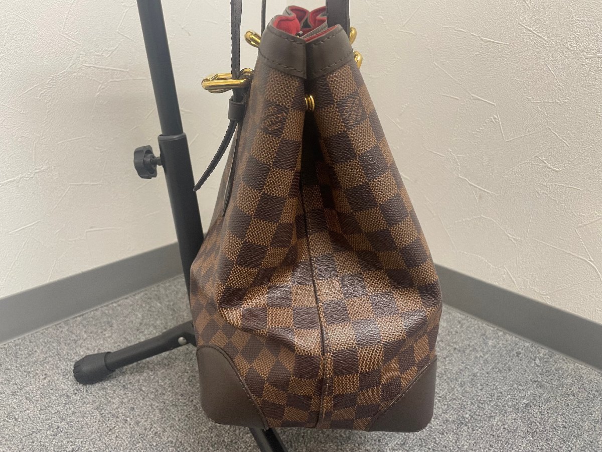 【中古品】ルイ・ヴィトン LOUIS VUITTON ダミエエベヌ ハムプステッドMM ★ハンドバック★バック★レディース★ RA-02 自_画像4