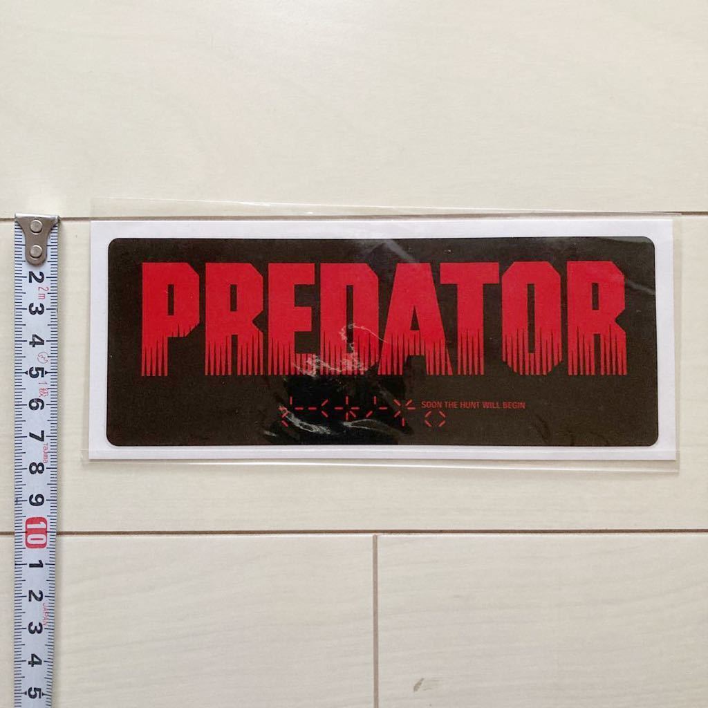 映画 プレデター PREDATOR ステッカー デカール 現状品 検)プレデターズ PREDATORS_画像2