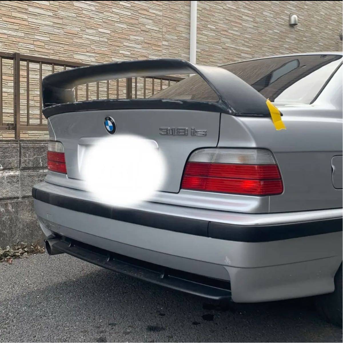 bmw E36 リアスポイラー M3 318is_画像1