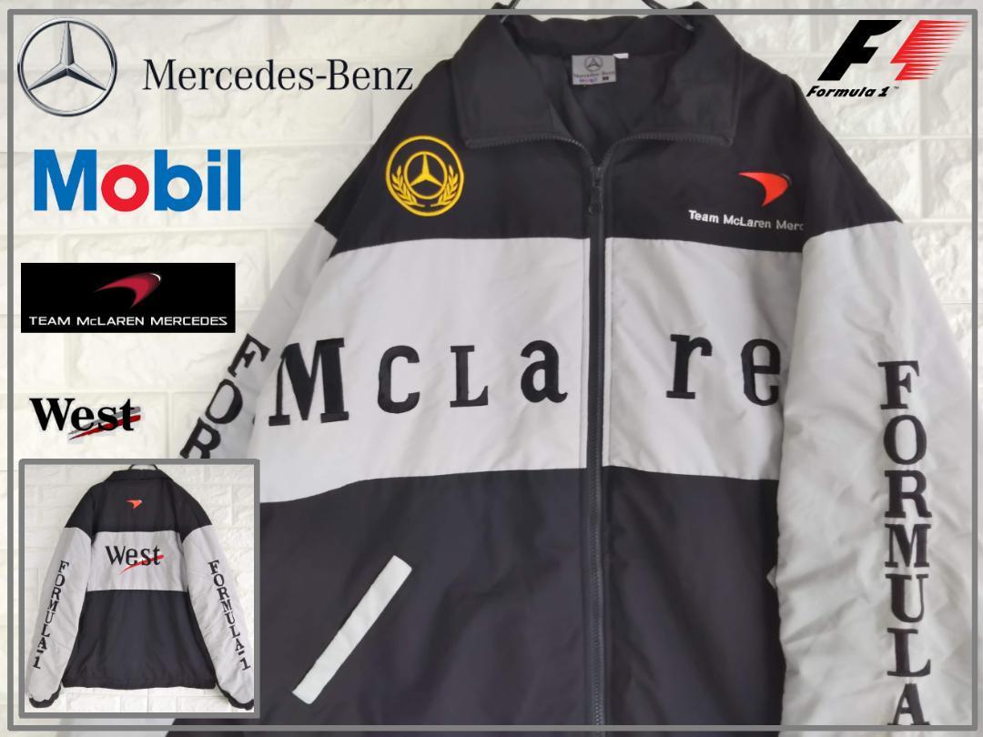 レーシングジャケット west Mobil マクラーレン F1 メルセデス 刺繍
