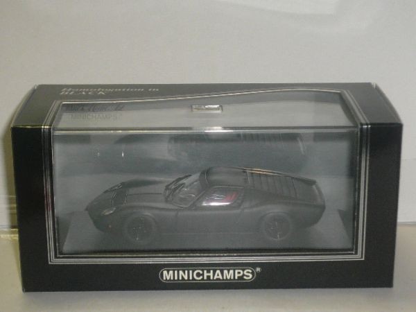 ☆1/43 MINICHAMPS Lamborghini Miura 1966 Homologation in 黒
