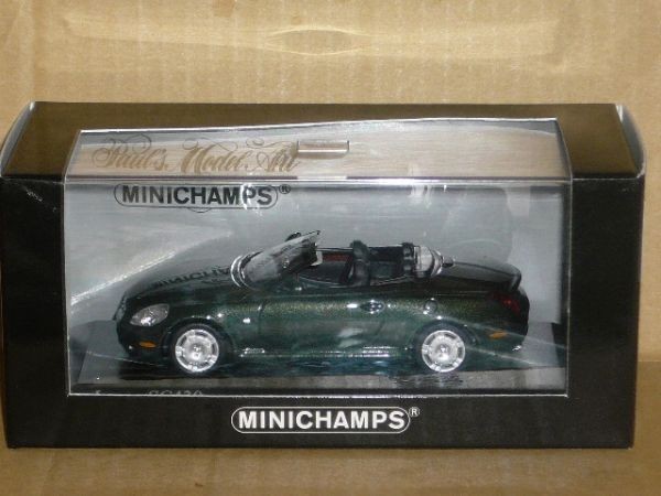 1/43 MINICHAMPS Lexus SC430 Cabriolet 2001 緑