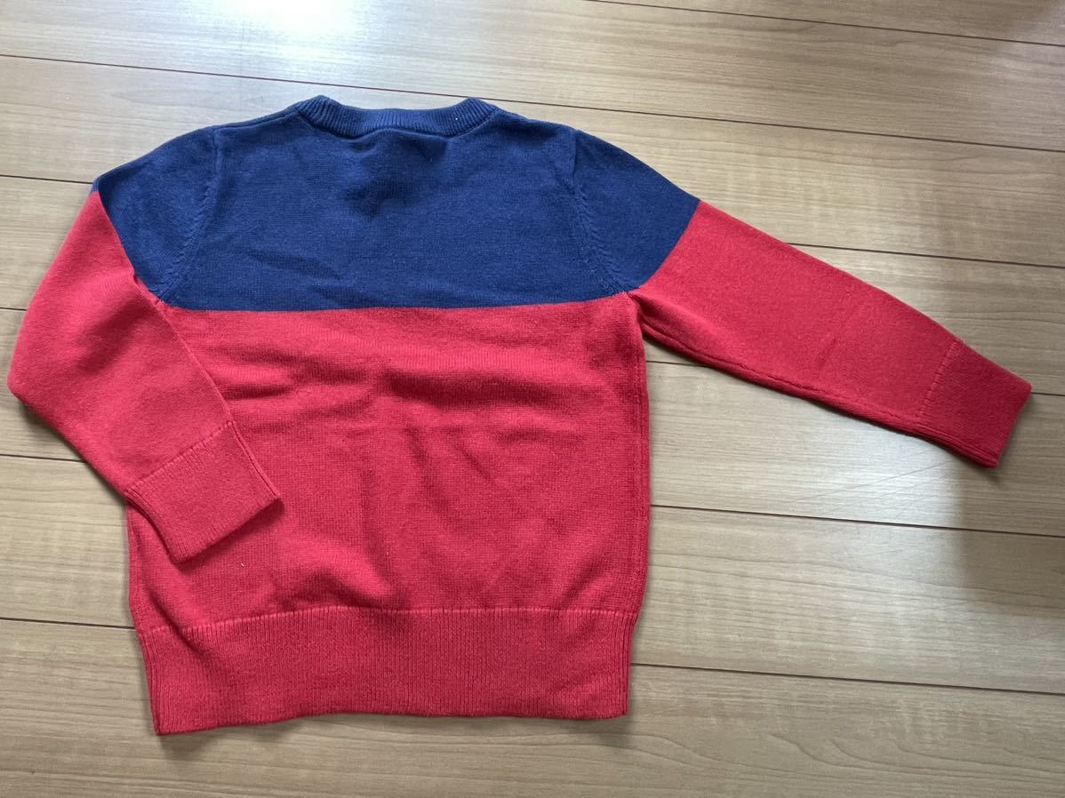 ★未着用新品！ディズニー×babyGAP☆おしゃれ長袖ニット　セーター　トップス　105☆送料185円★_画像4