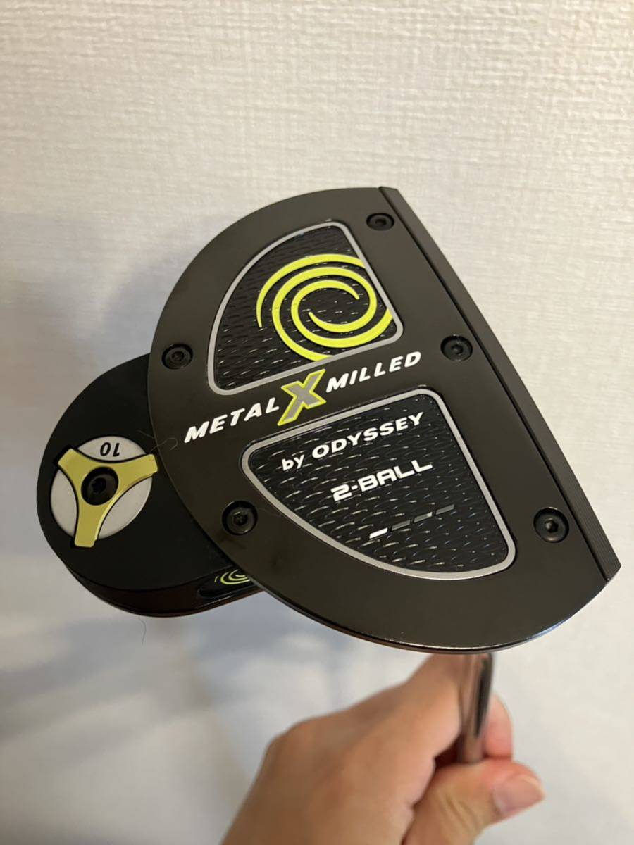 【おトク】 ☆使用頻度少!オデッセイ メタルX 34インチ☆ 2BALL MILLED X METAL 2ボール ミルド オデッセイ 【おトク】 ☆使用頻度少!オデッセイ メタルX 34インチ☆ 2BALL MILLED X METAL 2ボール ミルド オデッセイ