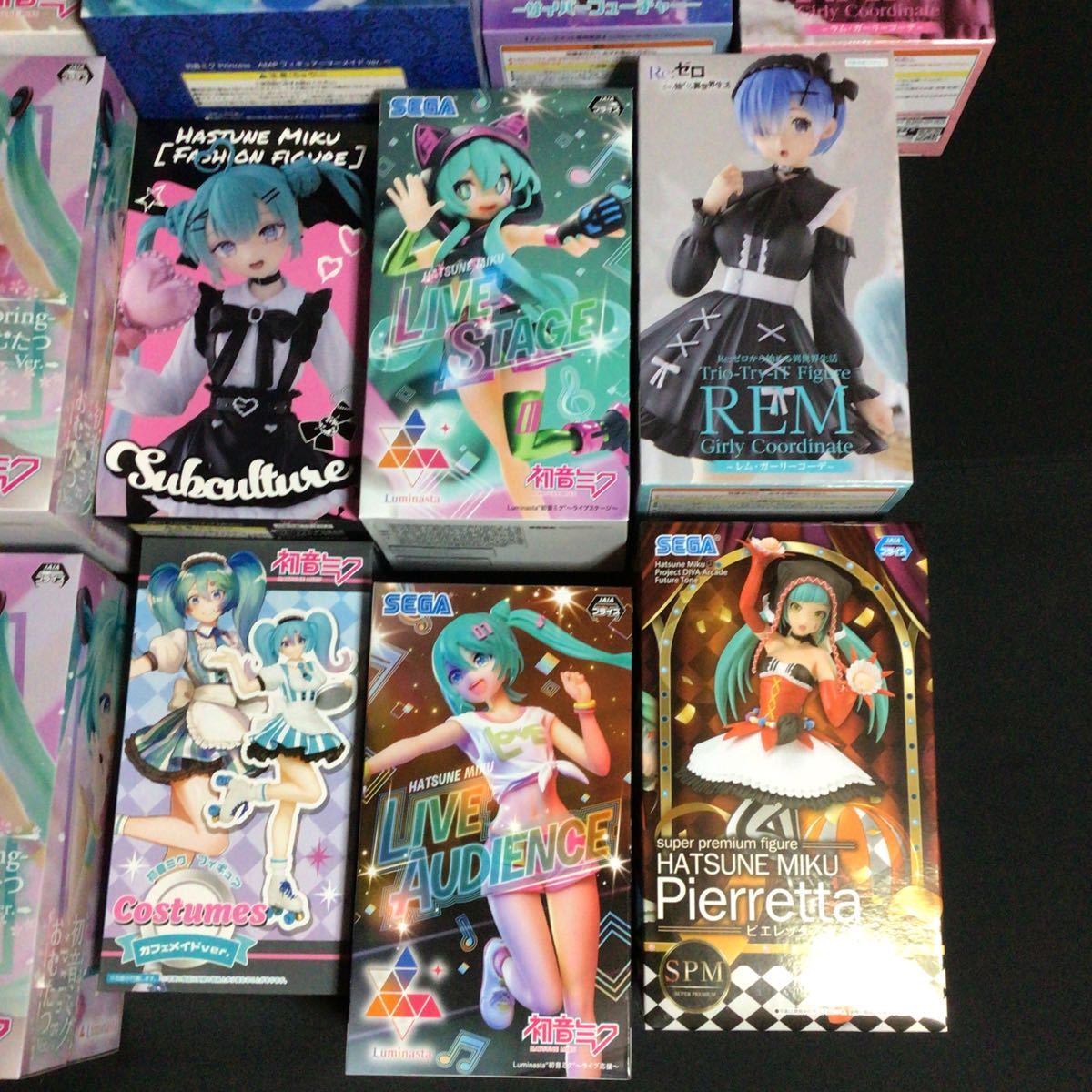 初音ミク フィギュア まとめ売り 美少女フィギュア SPM Luminasta