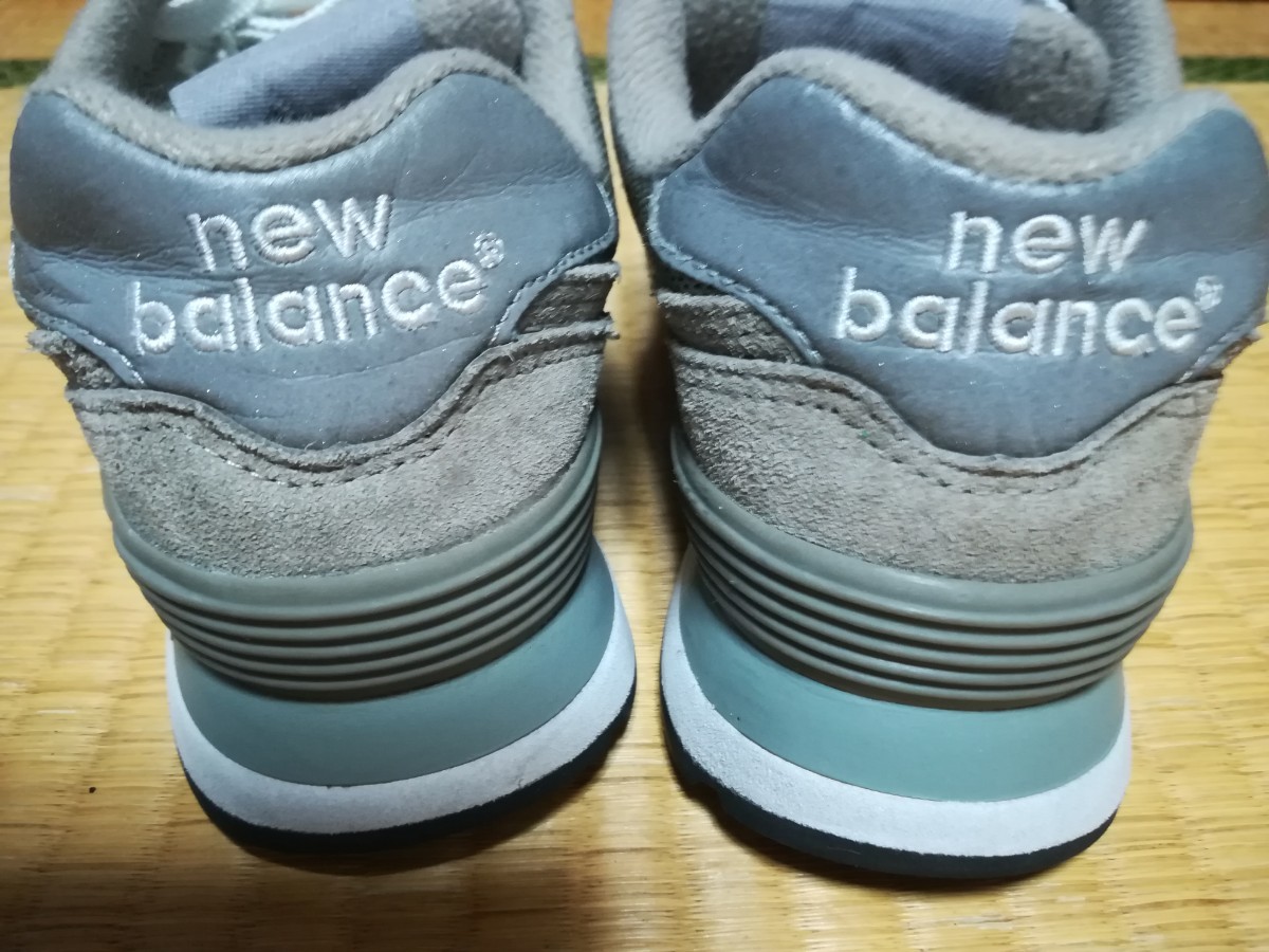 即決　中古　newbalance B W574GS 22.0cm _画像7