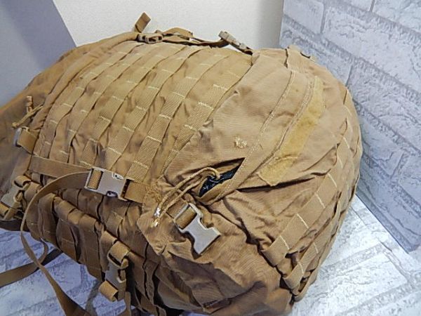 S49 訳あり特価！◆USMC PACK FILBE メインパック コヨーテ◆米軍◆アウトドア！キャンプ！サバゲー！_画像7