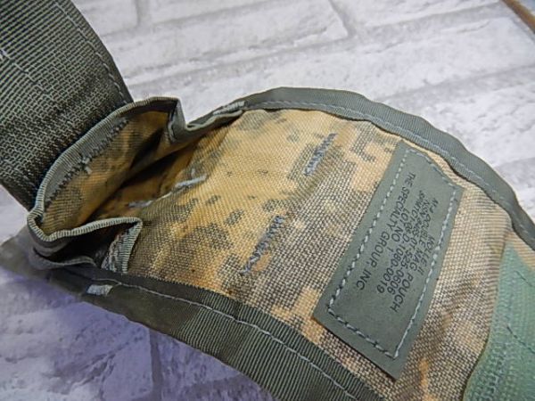 S98 ◆ACU MAG POUCH M4/M16 ダブルマガジンポーチ◆米軍◆サバゲー！_画像6